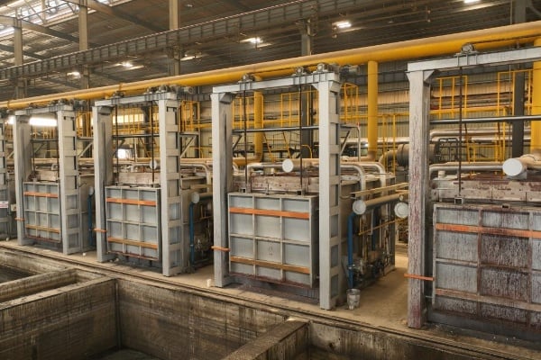 In-house heat treatment and machining